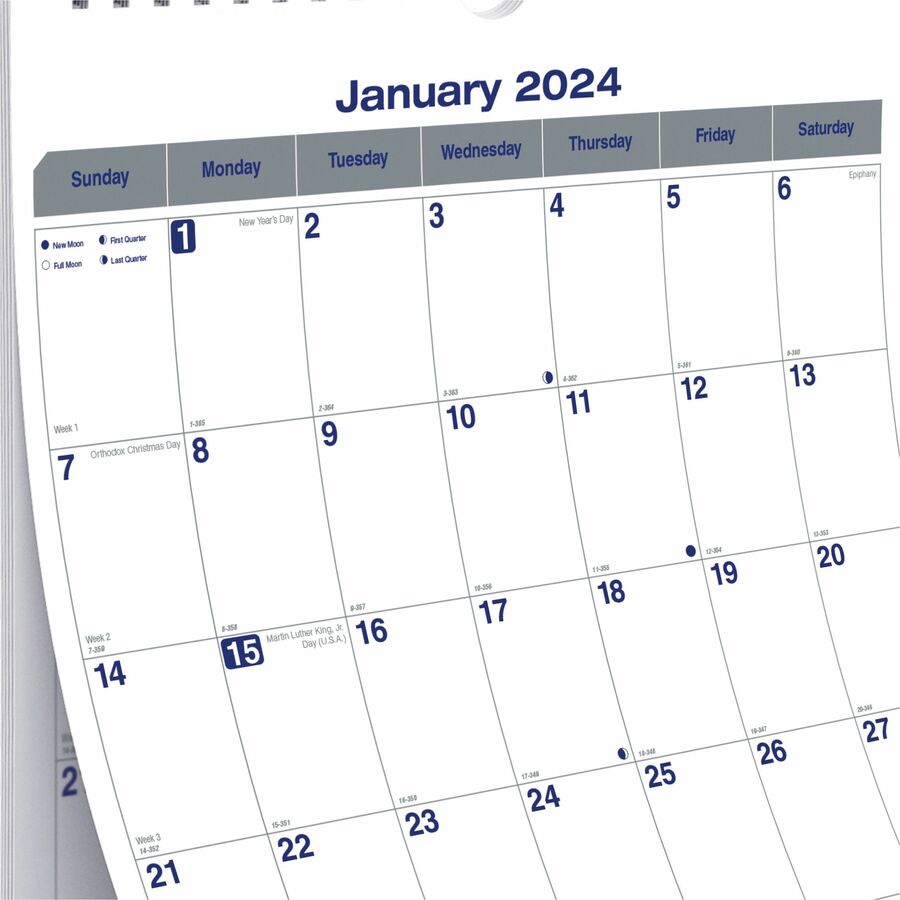 blueline-net-zero-carbon-wall-calendar-julian-dates-monthly-12-month-january-2024-december-2024-1-month-single-page-layout-12-x-17-white-sheet-twin-wire-white-chipboard-black-coverreference-calendar-reinforced-tear-off-1-e_redc171303 - 5