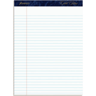 TOPS Gold Fibre Ruled Perforated Writing Pads, Sold as 1 Package, 4 Each per Package - 2
