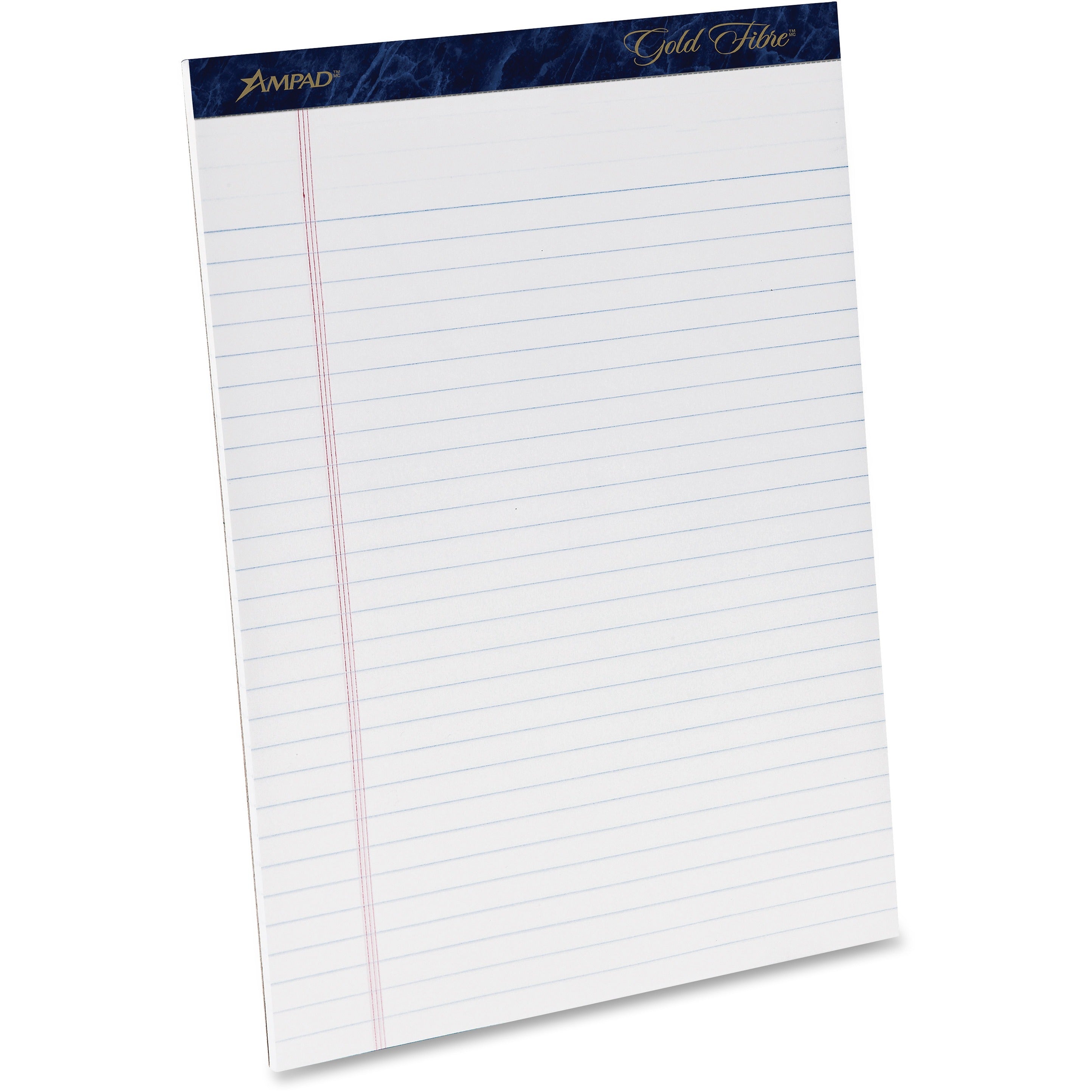 TOPS Gold Fibre Ruled Perforated Writing Pads, Sold as 1 Package, 4 Each per Package - 3