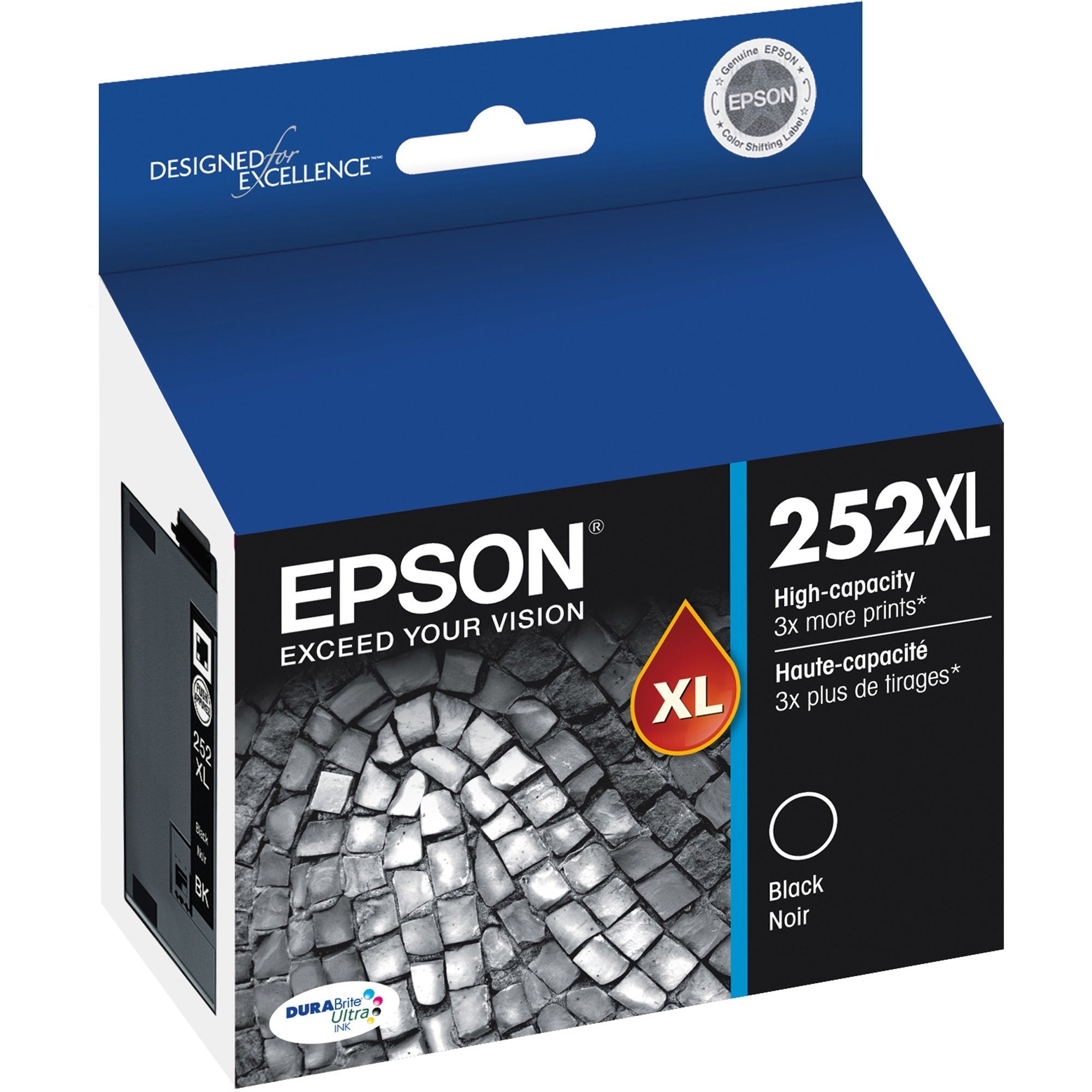 T252XL120-S (252XL) DURABrite Ultra High-Yield Ink, 1,100 Page-Yield, Black