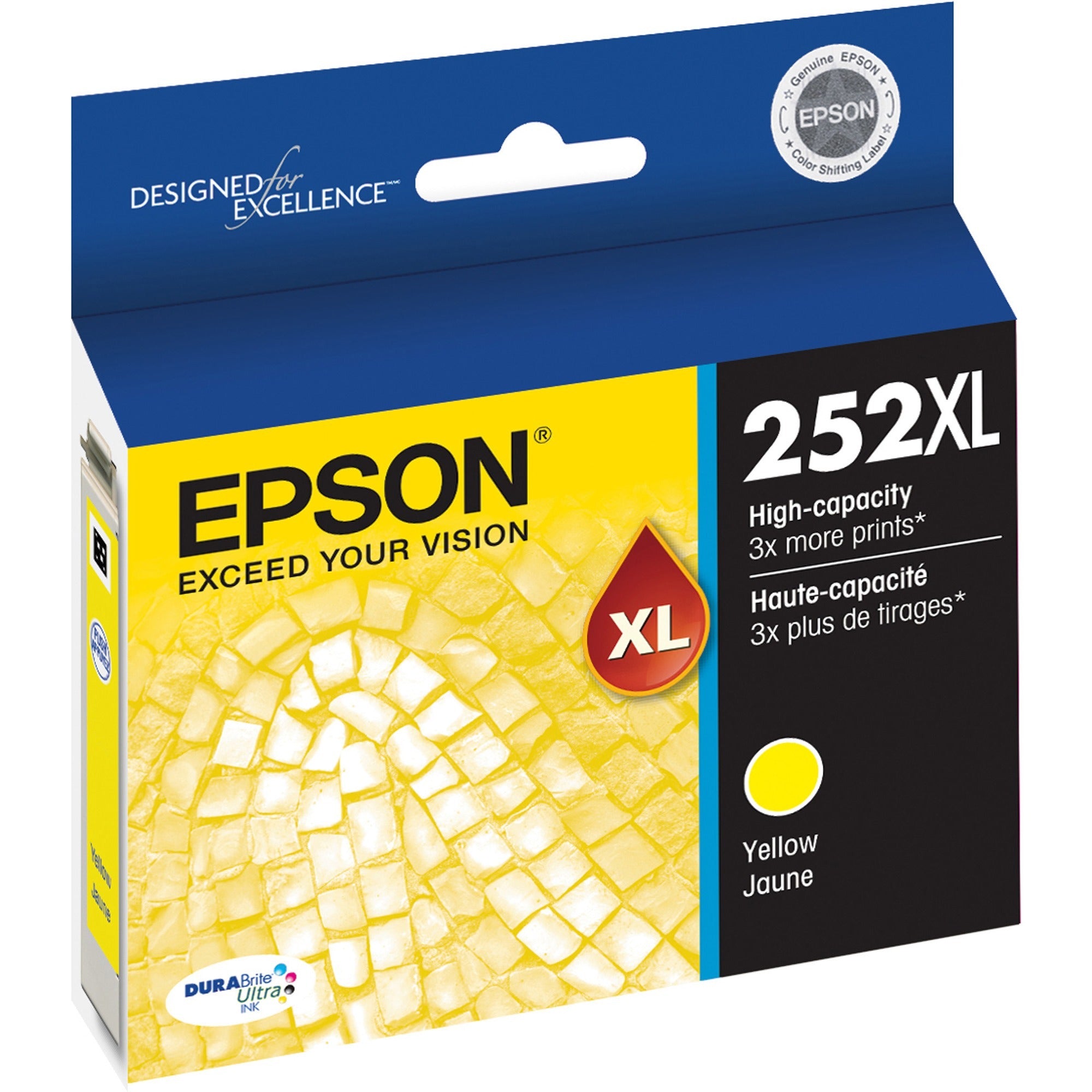 T252XL420-S (252XL) DURABrite Ultra High-Yield Ink, 1,100 Page-Yield, Yellow