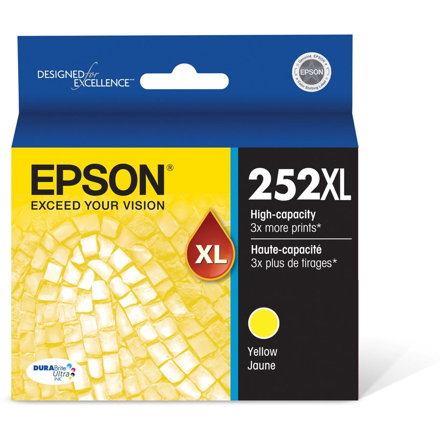 T252XL420-S (252XL) DURABrite Ultra High-Yield Ink, 1,100 Page-Yield, Yellow