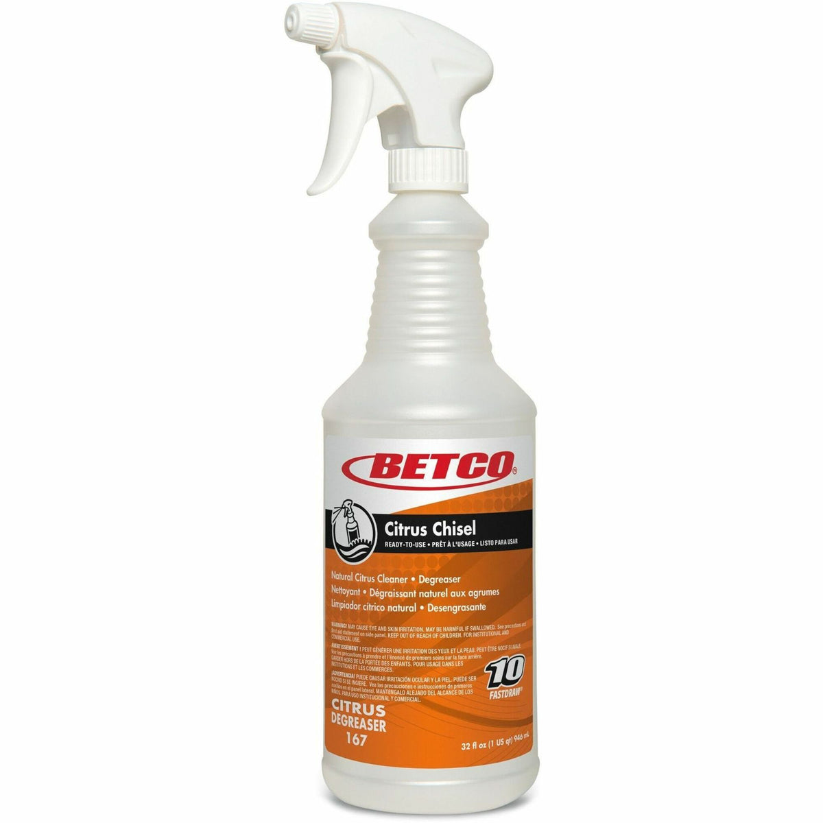Green Earth Citrus Chisel #10 Cleaner/Degreaser Spray Bottle