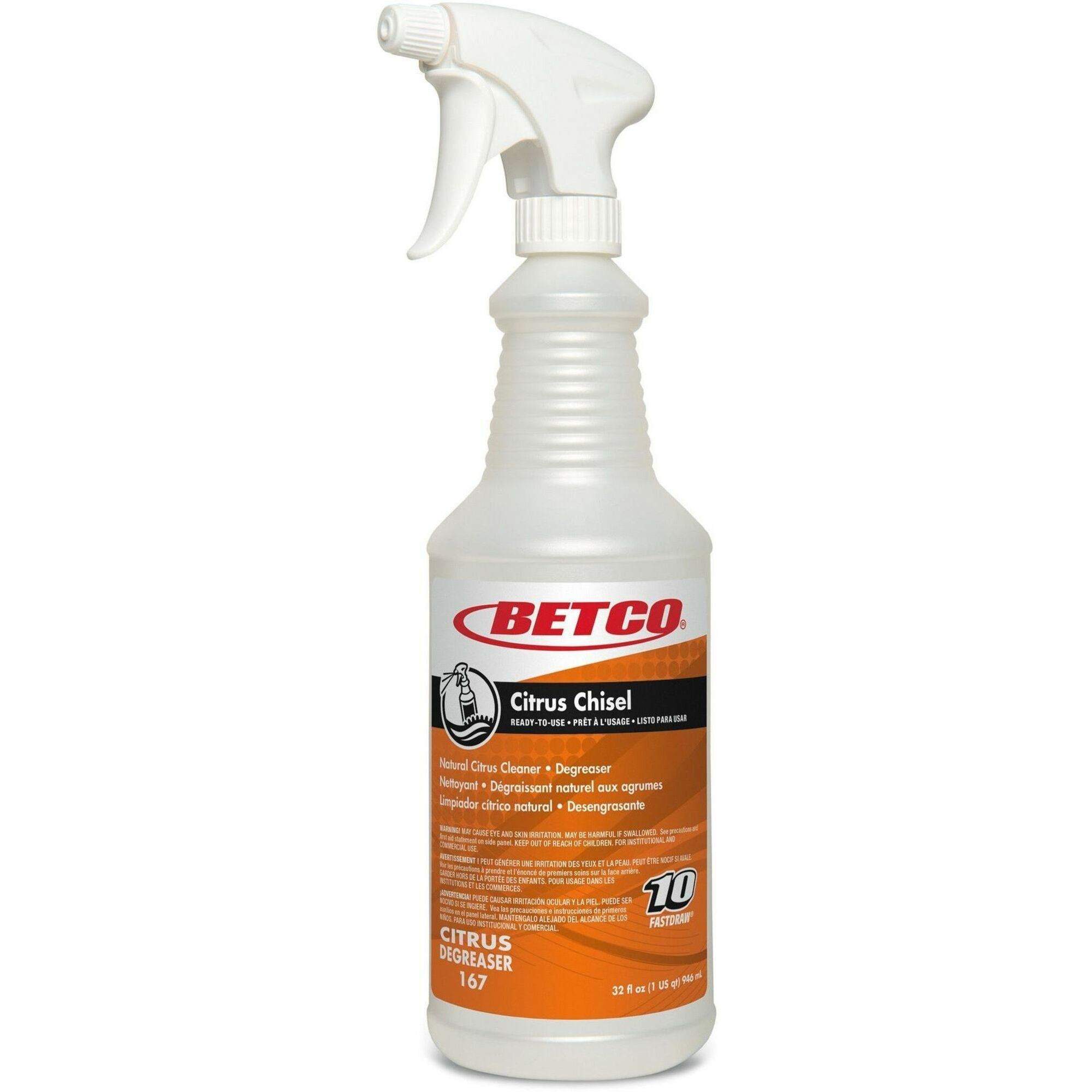 Green Earth Citrus Chisel #10 Cleaner/Degreaser Spray Bottle
