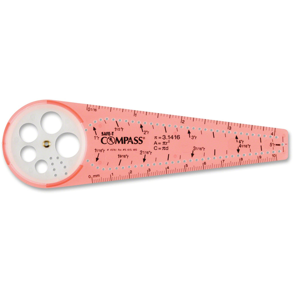 Learning Resources Safe-T Compass - Plastic - Orange - 1 Each - 