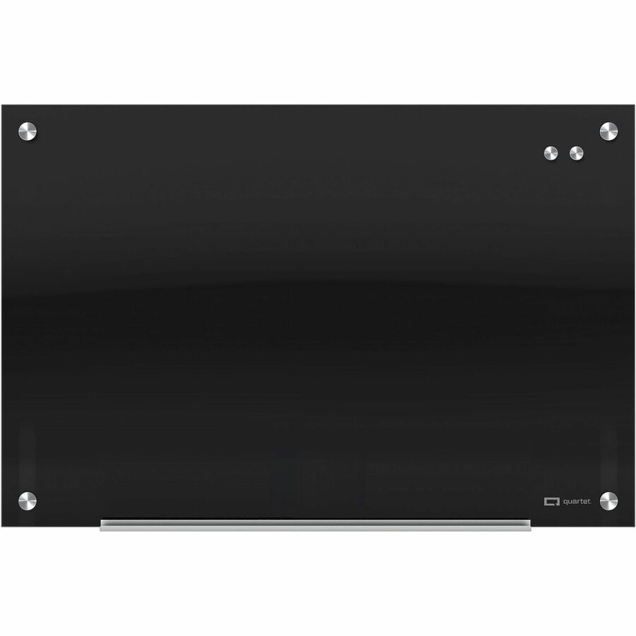 Infinity Glass Marker Board, 48 x 36, Black Surface