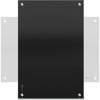 Infinity Glass Marker Board, 48 x 36, Black Surface