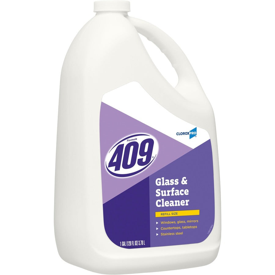 CloroxPro Formula 409 Glass & Surface Cleaner Refill - Spray - 1gal - 4 / Carton - Refill