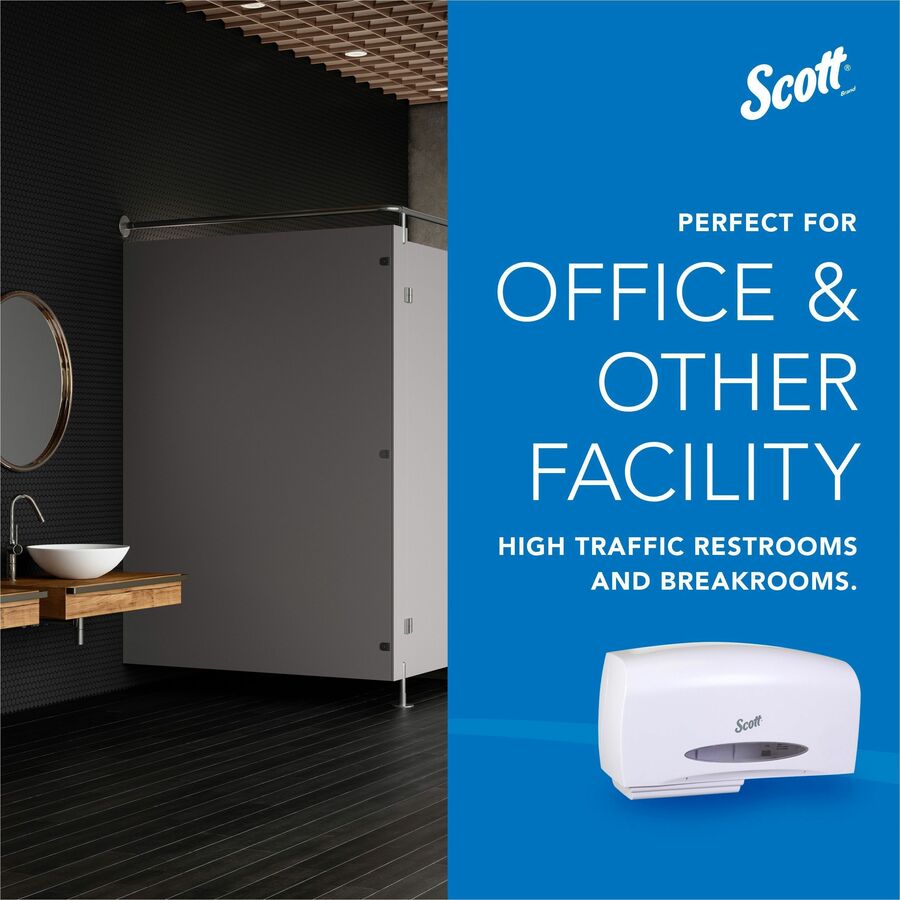 scott-essential-coreless-jumbo-roll-toilet-paper-dispenser-coreless-dispenser-2-x-roll-109-height-x-201-width-x-59-depth-plastic-black-durable-1-carton_kcc09609 - 8