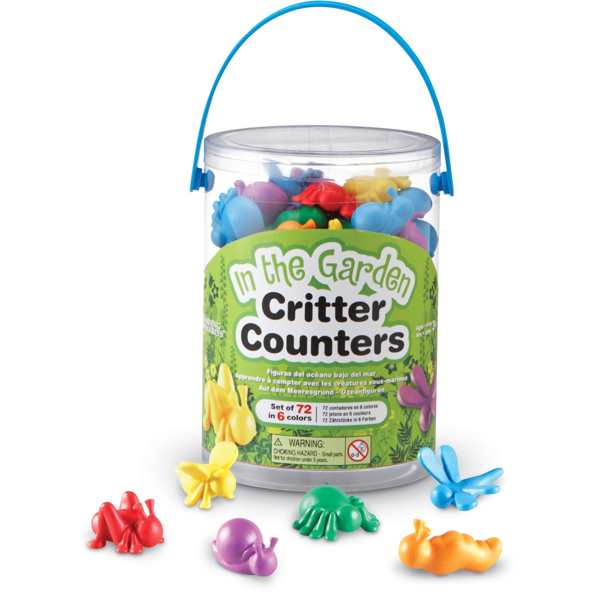 Learning Resources In The Garden Critter Counters - Multi - 