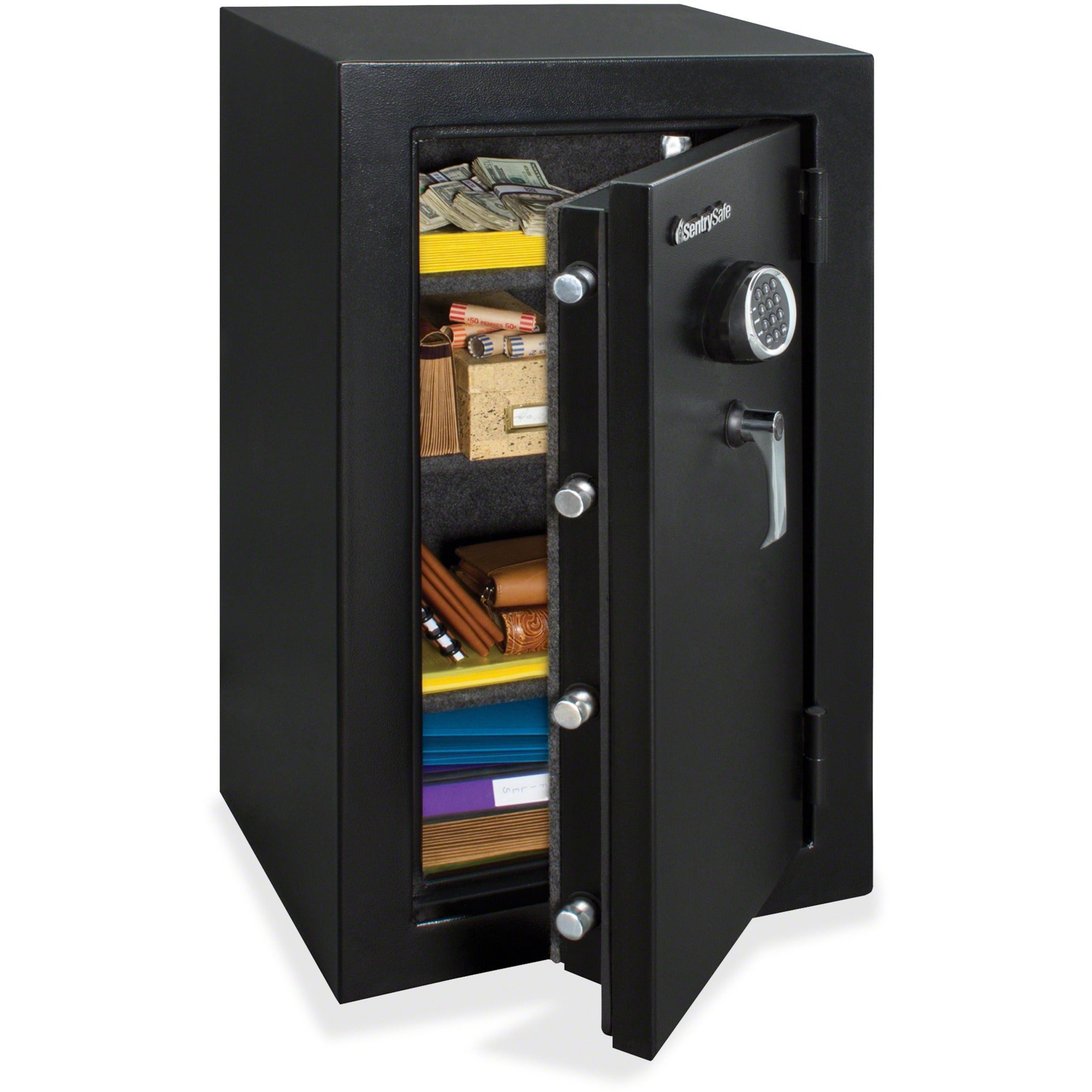 EF4738E Safe, 4.71 cu ft, 21.7w x 19d x 37.7h, Black