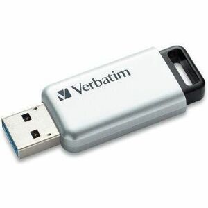Store 'n' Go Secure Pro USB Flash Drive with AES 256 Encryption, 16 GB, Silver