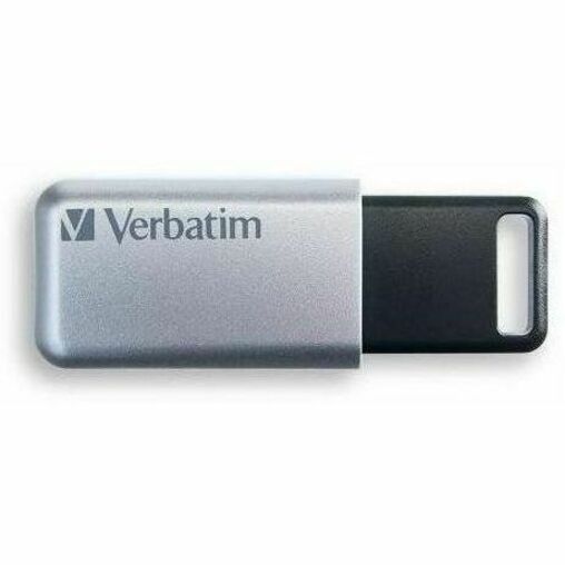 Store 'n' Go Secure Pro USB Flash Drive with AES 256 Encryption, 16 GB, Silver