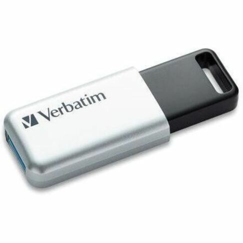 Store 'n' Go Secure Pro USB Flash Drive with AES 256 Encryption, 16 GB, Silver