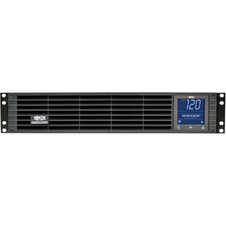 Tripp Lite by Eaton UPS SmartPro 120V 1.5kVA 1kW Line-Interactive Sine Wave UPS 2U Rack/Tower LCD USB DB9 8 Outlets - 2U Rack/Tower - 6.50 Minute Stand-by - 120 V AC Input - 120 V AC Output - 8 x NEMA 5-15R - TAA Compliant