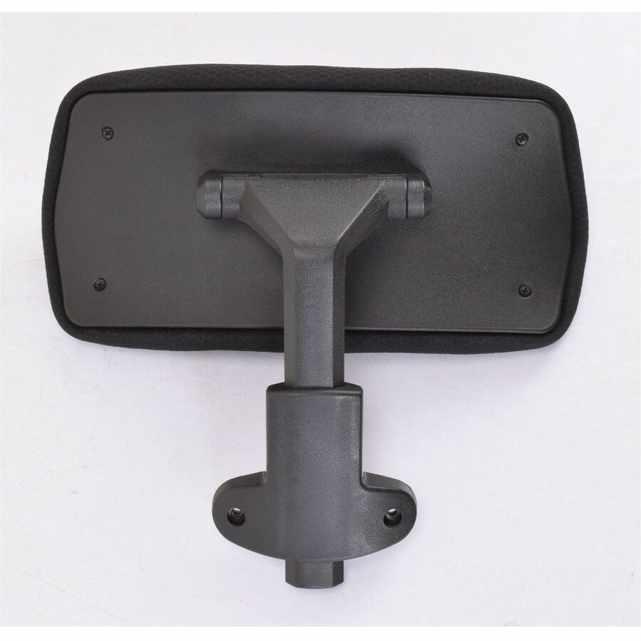 Lorell Ergomesh Executive Chair Headrest - Black - 1 Each