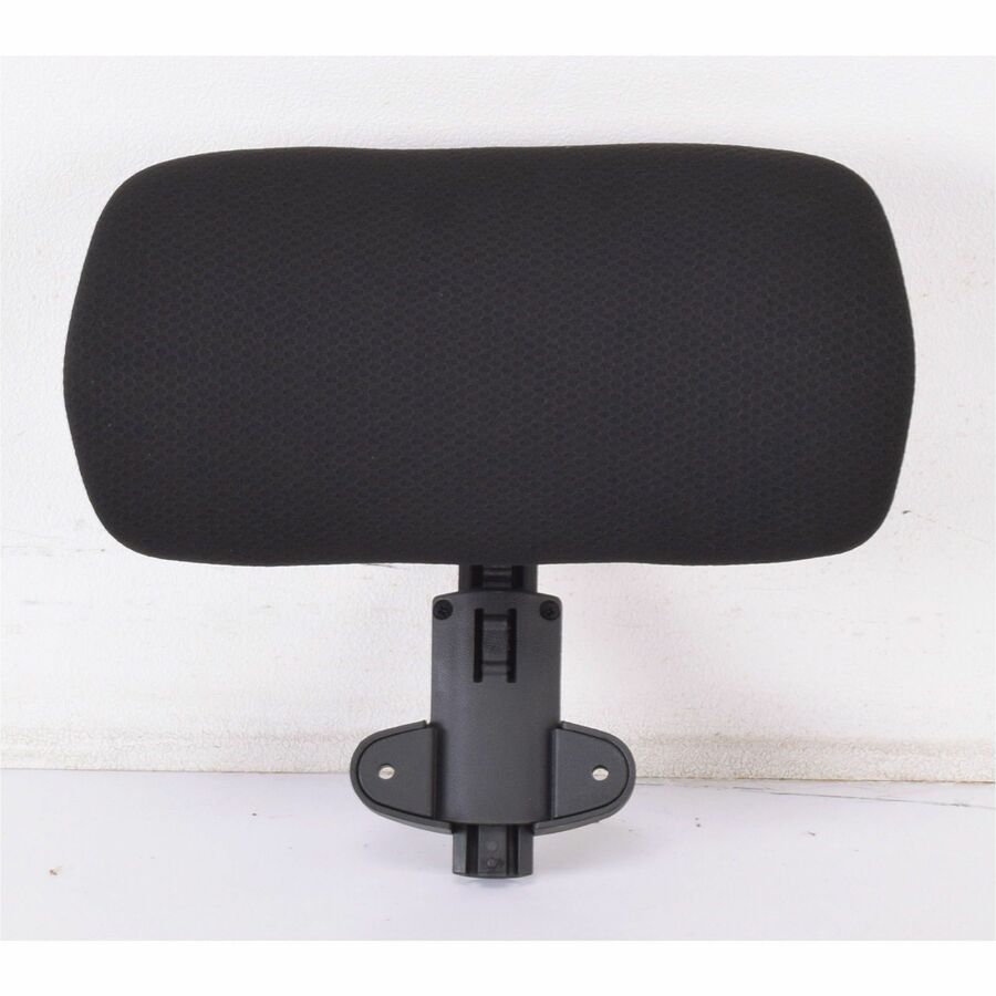 Lorell Ergomesh Executive Chair Headrest - Black - 1 Each