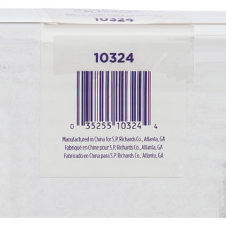 Genuine Joe Banquet-Size Plastic Tablecover - 300 ft Length x 40" Width - Plastic - White - 6 / Carton - 