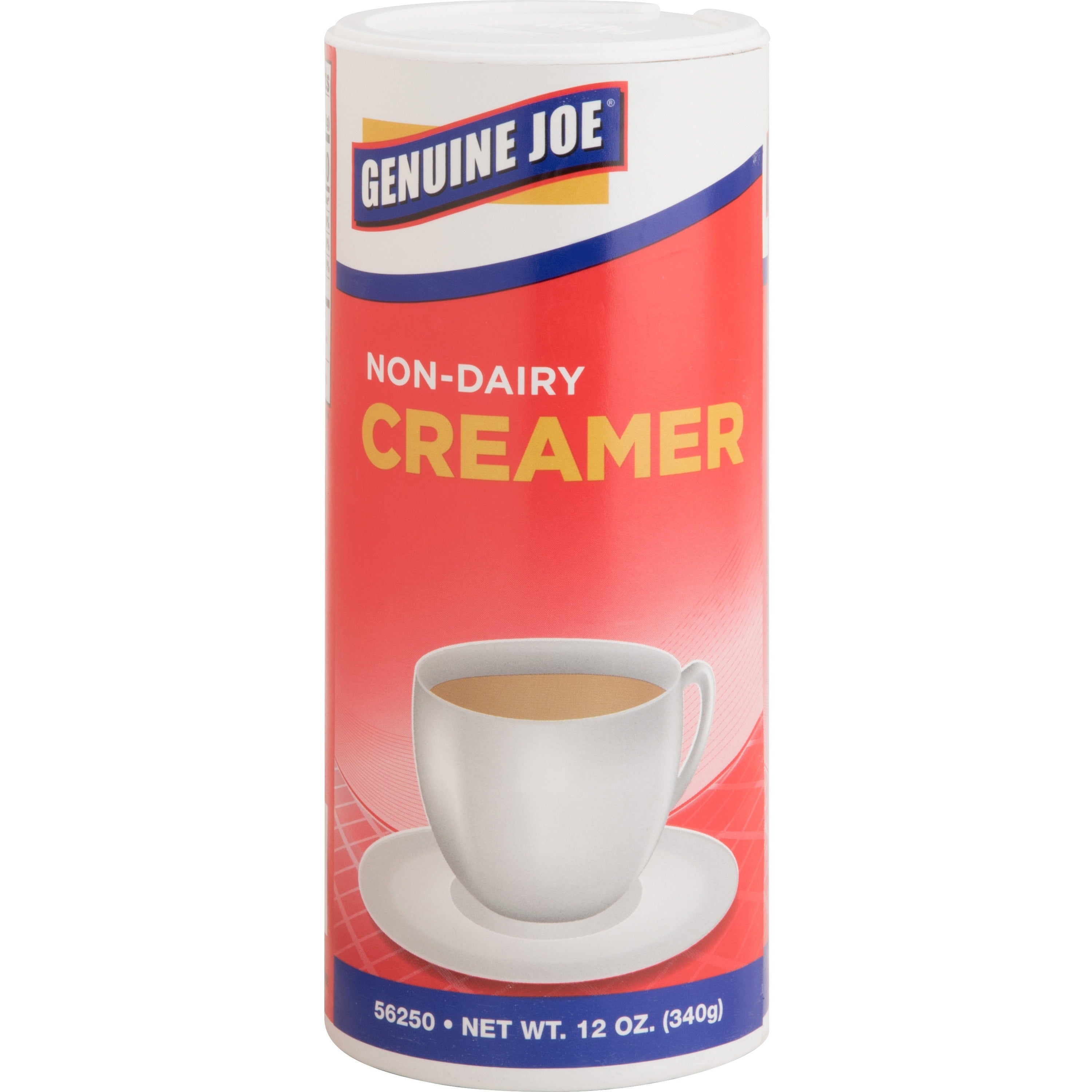 Genuine Joe Nondairy Creamer Canister - 0.75 lb (12 oz) Canister - 24/Carton - 