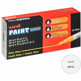 Sanford - uni-Paint Marker, Fine Point, White, Sold as 1 EA
