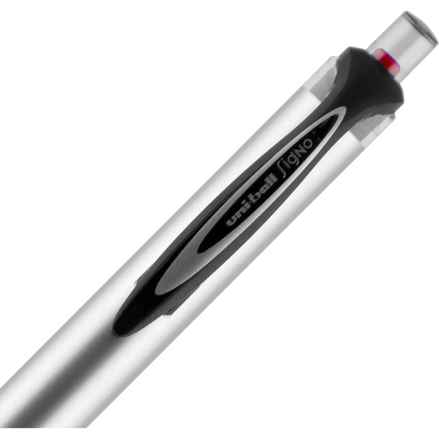 uni-ball - 207 Impact Roller Ball Retractable Gel Pen, Red Ink, Bold, Sold as 1 EA