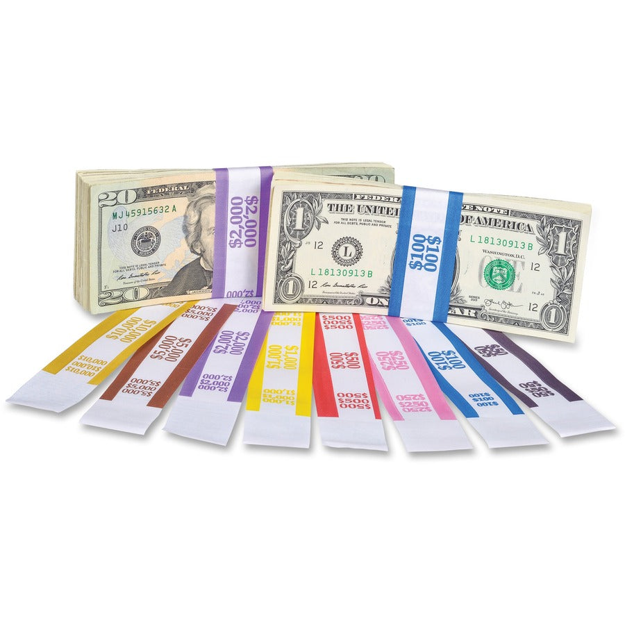 pap-r-currency-straps-125-width-self-sealing-self-adhesive-durable-20-lb-basis-weight-kraft-white-violet-1000-pack_pqp400075 - 4