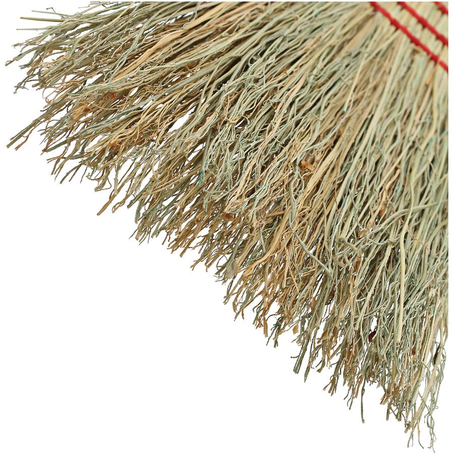 Genuine Joe Whisk Broom - 1 Each - Natural