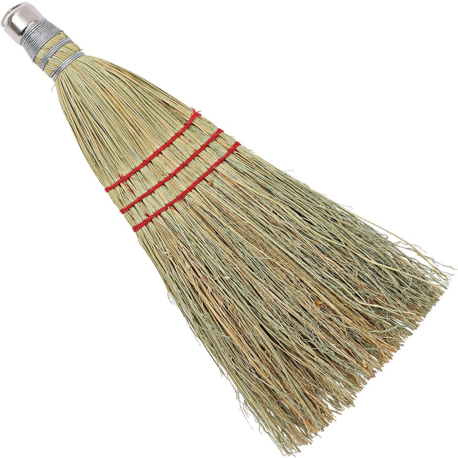 Genuine Joe Whisk Broom - 1 Each - Natural - 