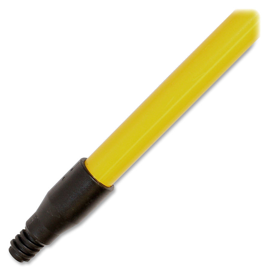 Genuine Joe 60" Extension Handle - 60" Length - 1" Diameter - Yellow - Fiberglass, Nylon - 1 Each - 