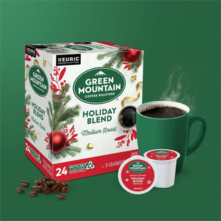 Holiday Blend K-Cups, Medium Roast, 24/Box