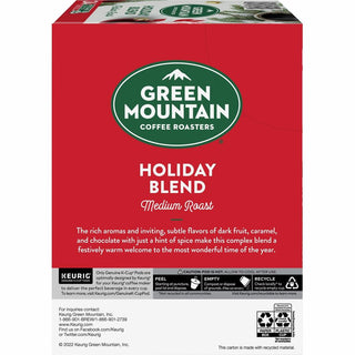 Holiday Blend K-Cups, Medium Roast, 24/Box
