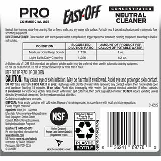 Easy-Off Neutral Cleaner, Sold as 1 Each - 6