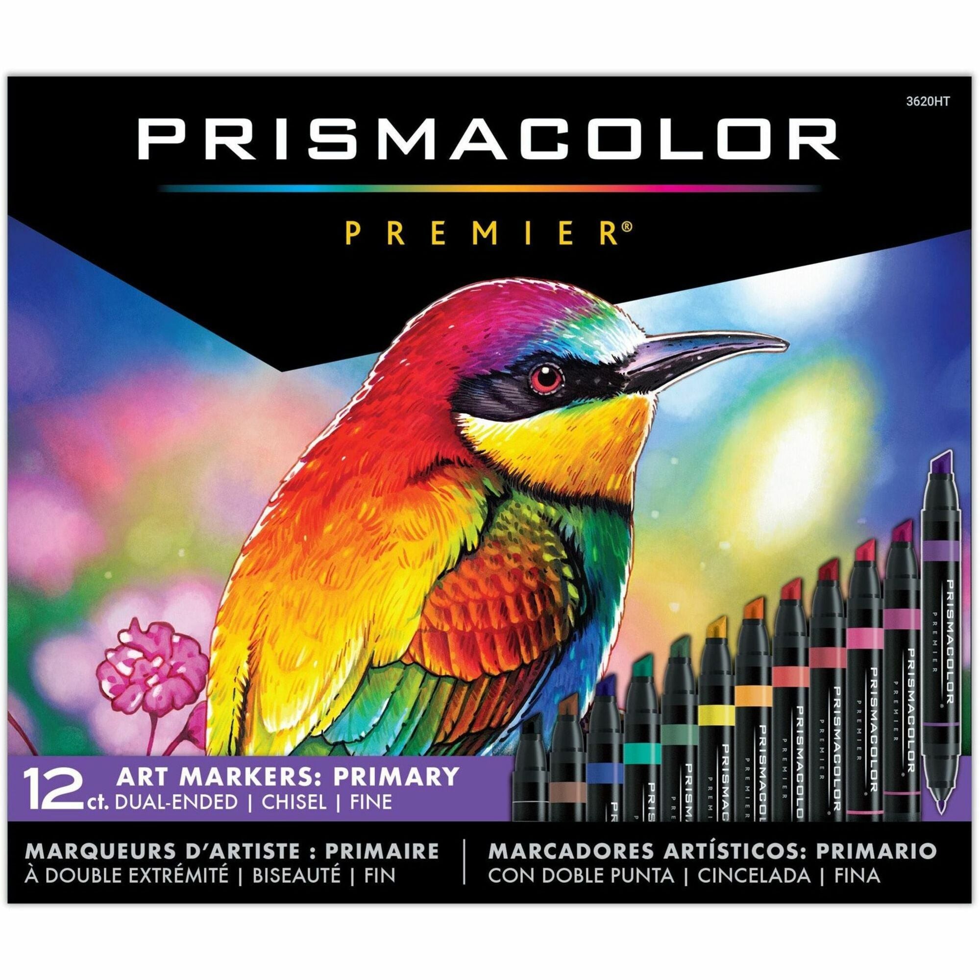 prismacolor-premier-fine-art-markers-fine-marker-point-chisel-marker-point-style-primary-alcohol-based-ink-12-box_san3620ht - 1