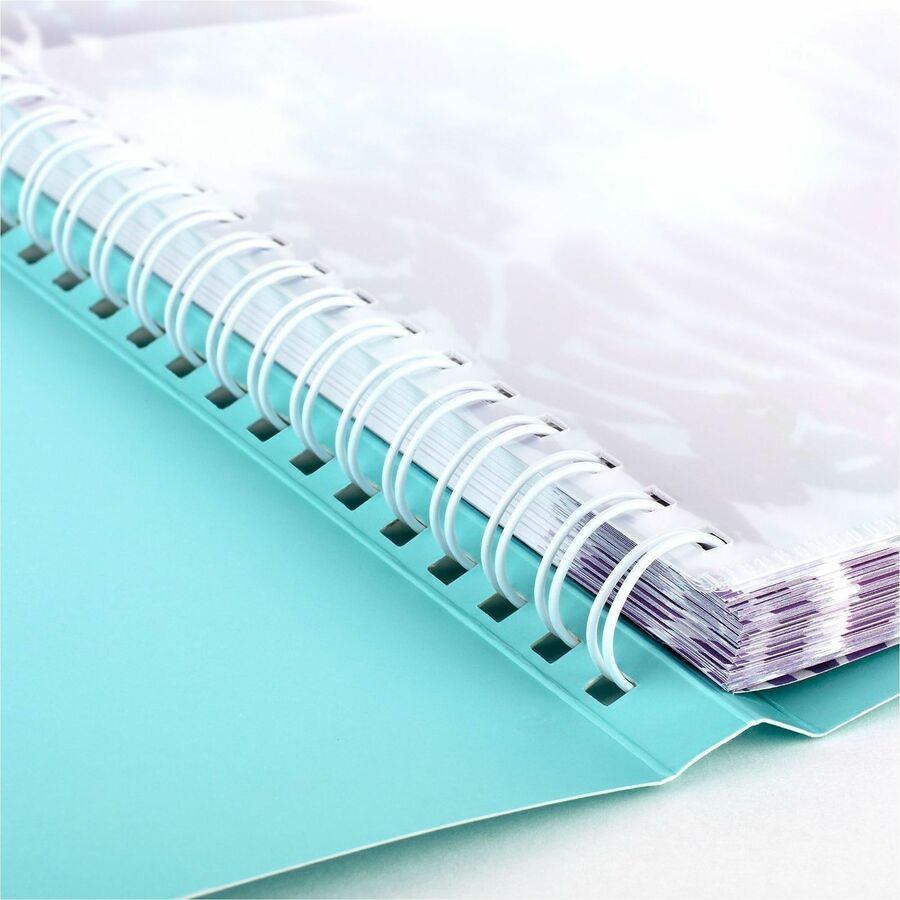 Wild Washes Weekly/Monthly Planner, Wild Washes Flora/Fauna Artwork, 11 x 8.5, Blue Cover, 13-Month (Jan to Jan): 2024-2025