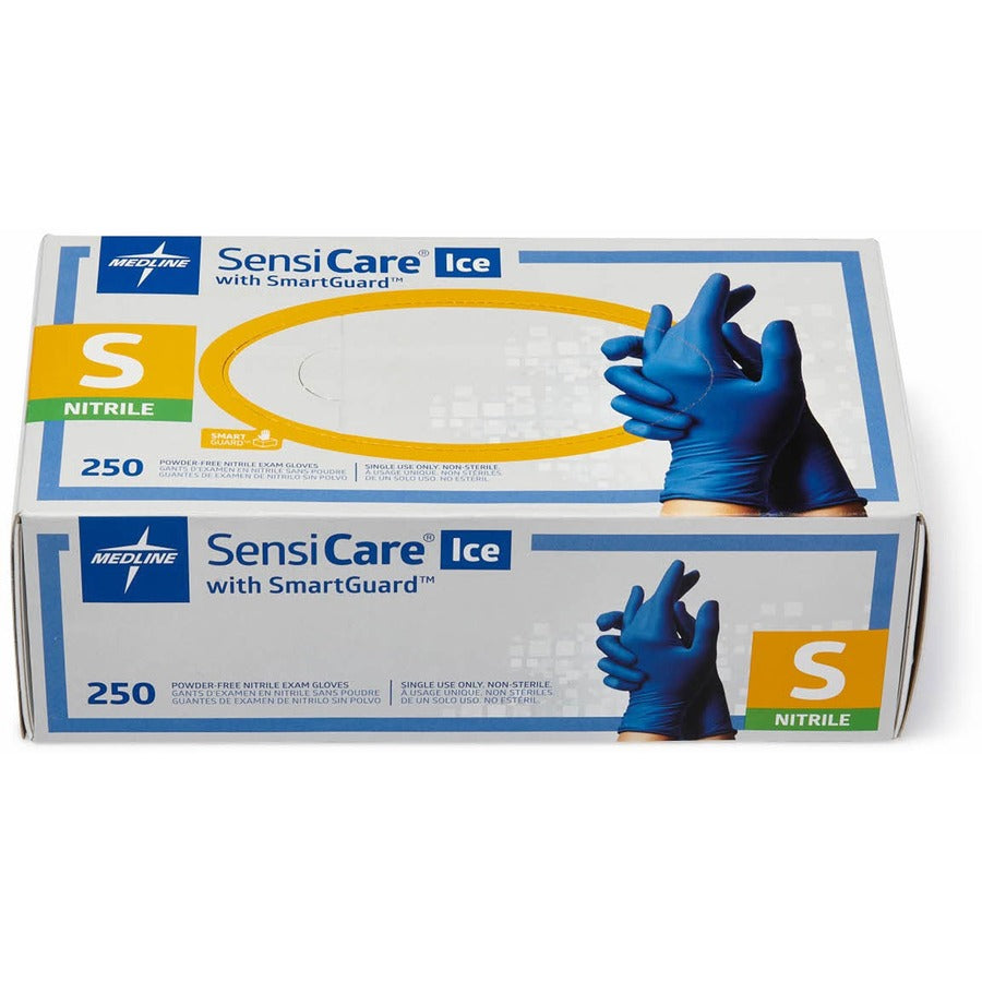 medline-sensicare-ice-blue-nitrile-exam-gloves-small-size-dark-blue-comfortable-chemical-resistant-latex-free-textured-fingertip-non-sterile-durable-for-medical-250-box-950-glove-length_miimds6801 - 3