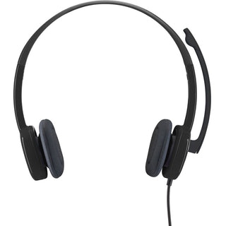 H151 Binaural Over The Head Headset, Black