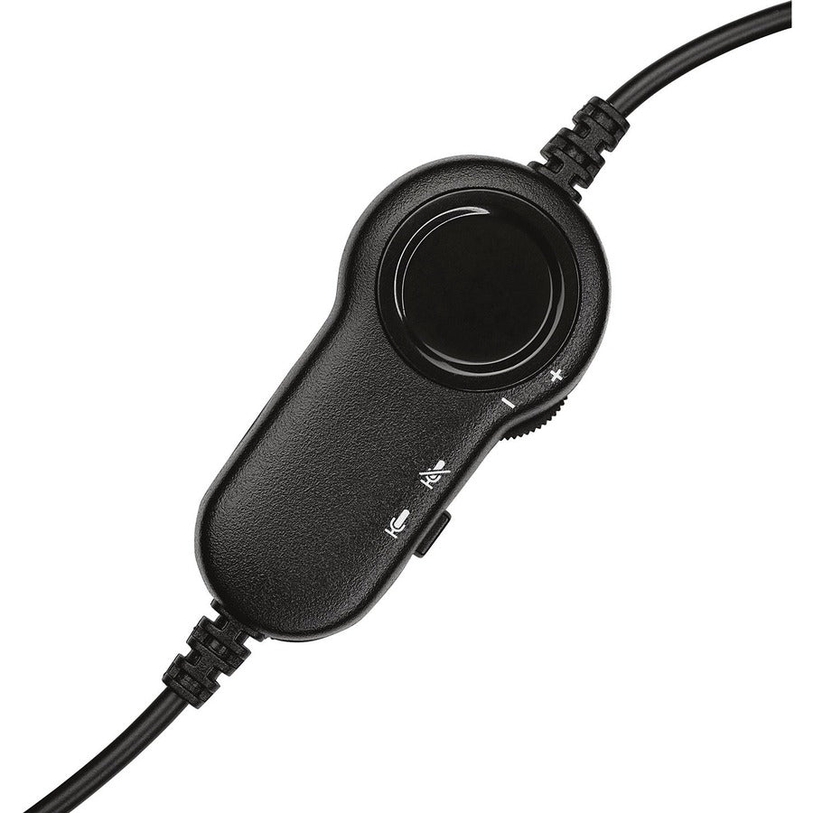 H151 Binaural Over The Head Headset, Black
