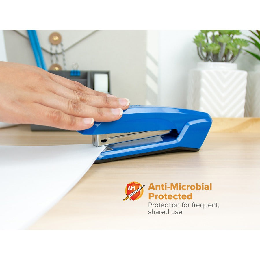 Ascend Stapler, 20-Sheet Capacity, Ice Blue