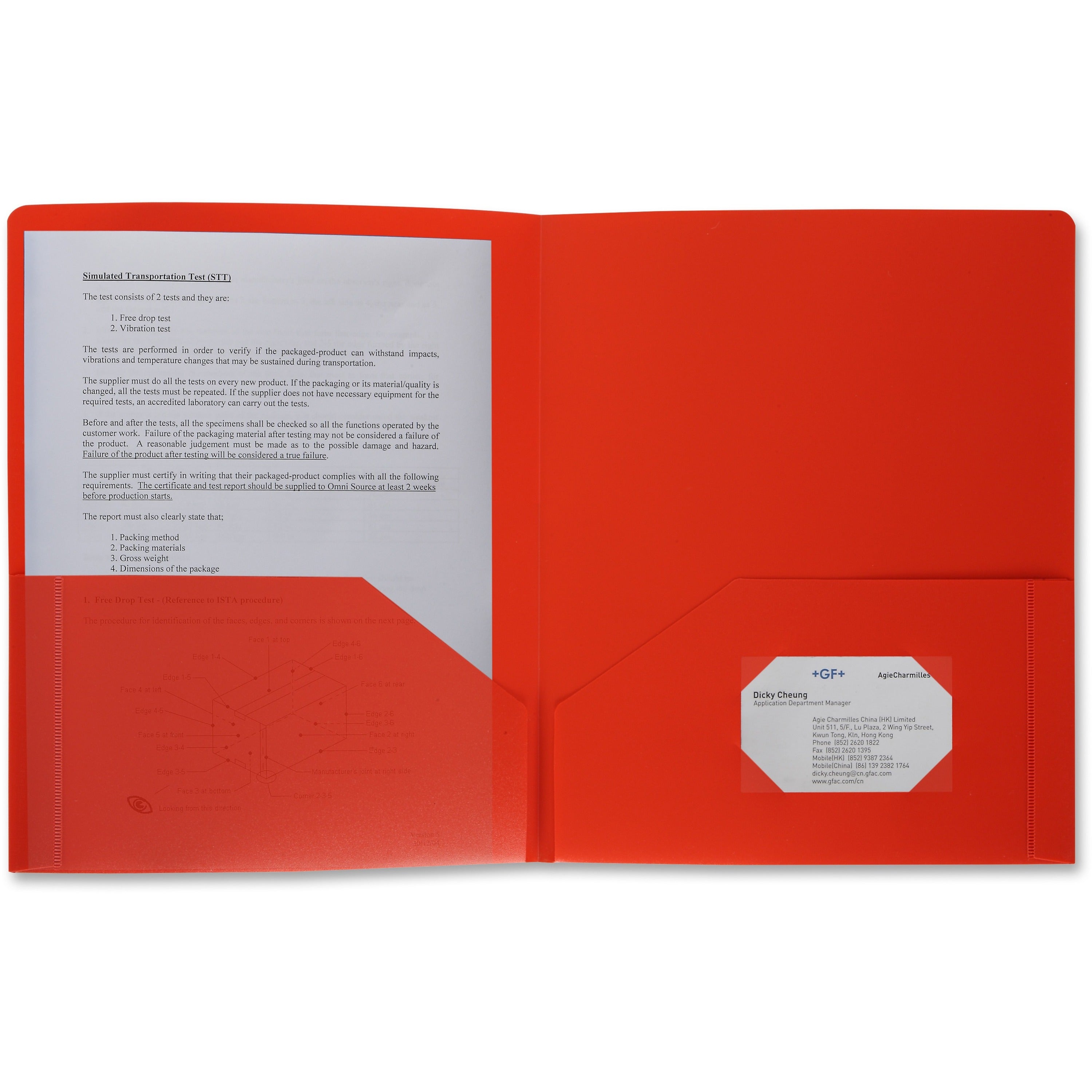 business-source-letter-portfolio-8-1-2-x-11-30-sheet-capacity-2-pockets-red-1-each_bsn20881 - 1