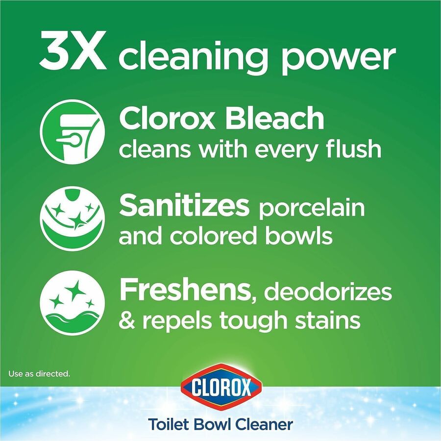 Clorox Automatic Toilet Bowl Cleaner, Sold as 1 Each