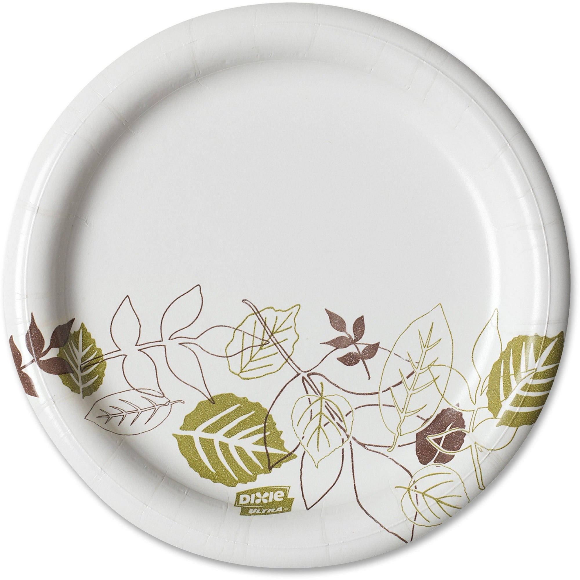 Dixie Ultra Pathways 6" Heavyweight Paper Plates by GP Pro - 250 / Pack - Microwave Safe - 4 / Carton - 