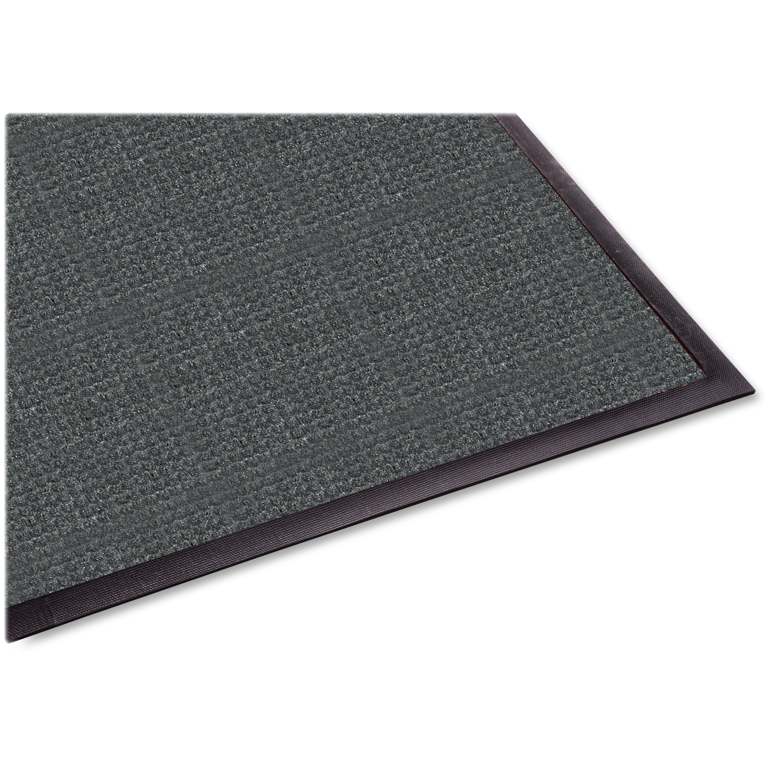 Guardian Floor Protection WaterGuard Wiper Scraper Indoor Mat - Indoor, Outdoor, Floor, Entryway, Breakroom, Kitchen - 60" Length x 36" Width - Rectangular - Fiber, Polypropylene - Charcoal - 1Each - 