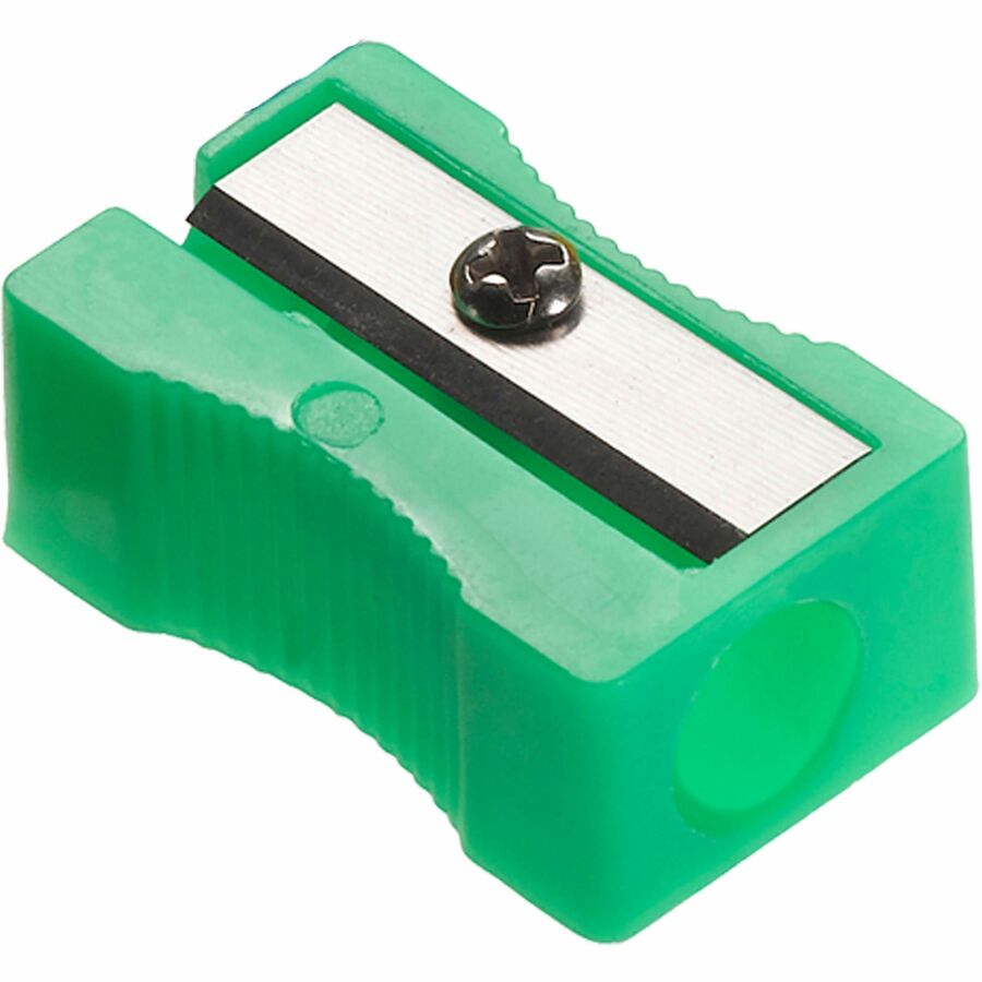 One-Hole Manual Pencil Sharpeners, 4 x 2 x 1, Assorted Colors, 24/Pack