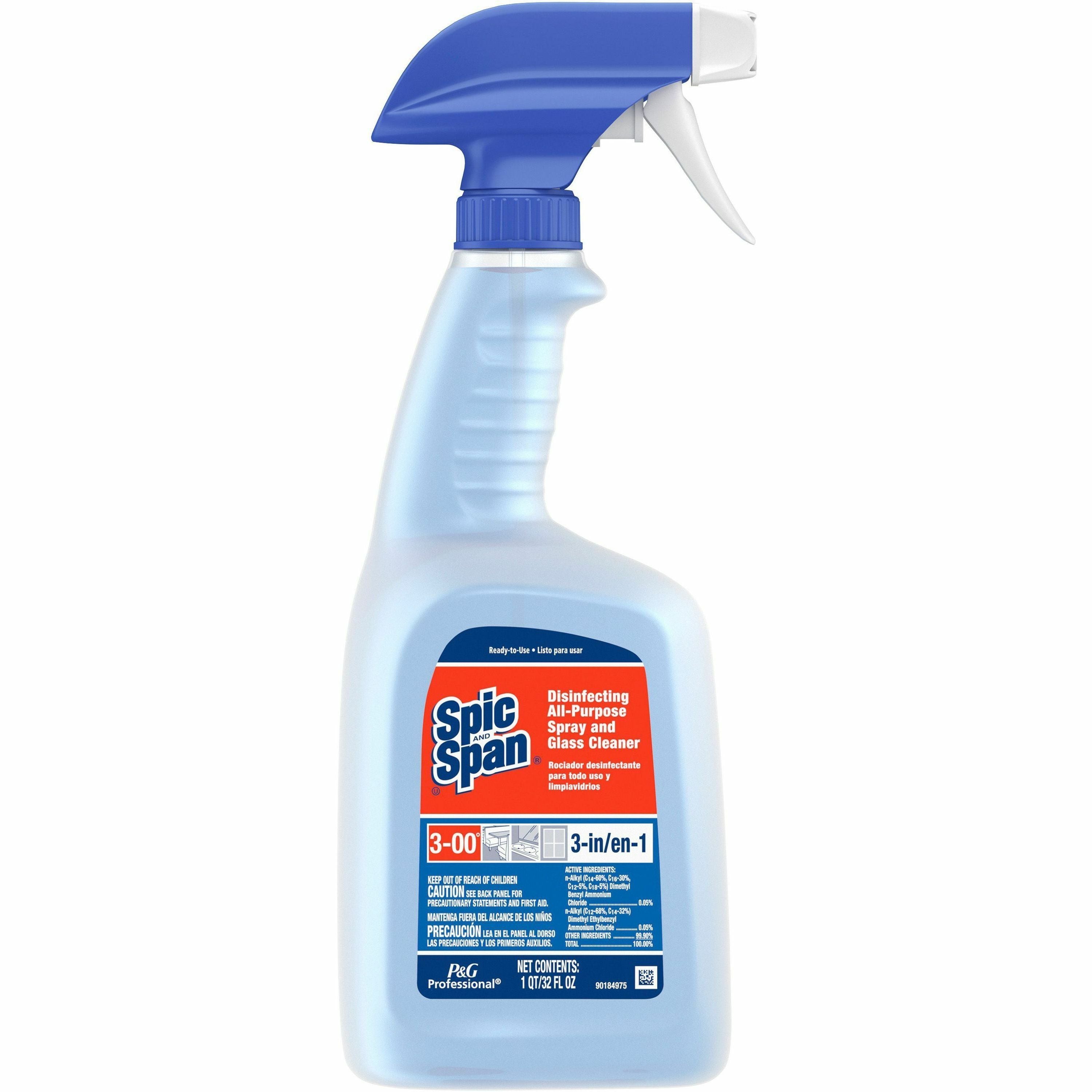 Spic and Span All-Purpose Glass Cleaner Spray, Sold as 1 Belt - 1