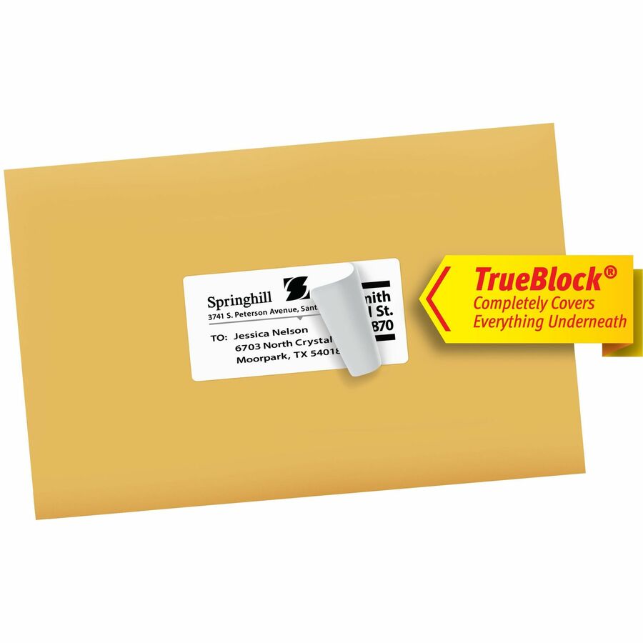 Avery TrueBlock Shipping Labels, Sure Feed Technology, Permanent Adhesive, 2" x 4" , 5,000 Labels (95910) - Avery Shipping Labels, Sure Feed, 2" x 4" , 5,000 Labels (95910) - 8