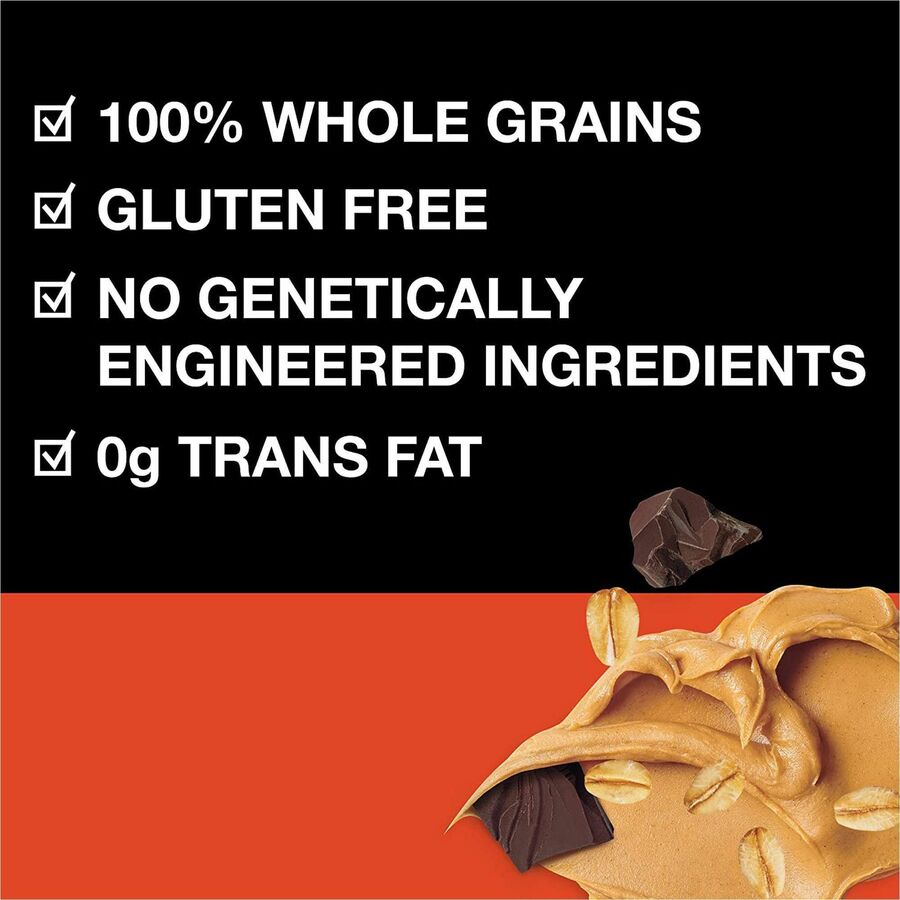 Healthy Grains Bar, Peanut Butter Dark Chocolate, 1.2 oz, 12/Box