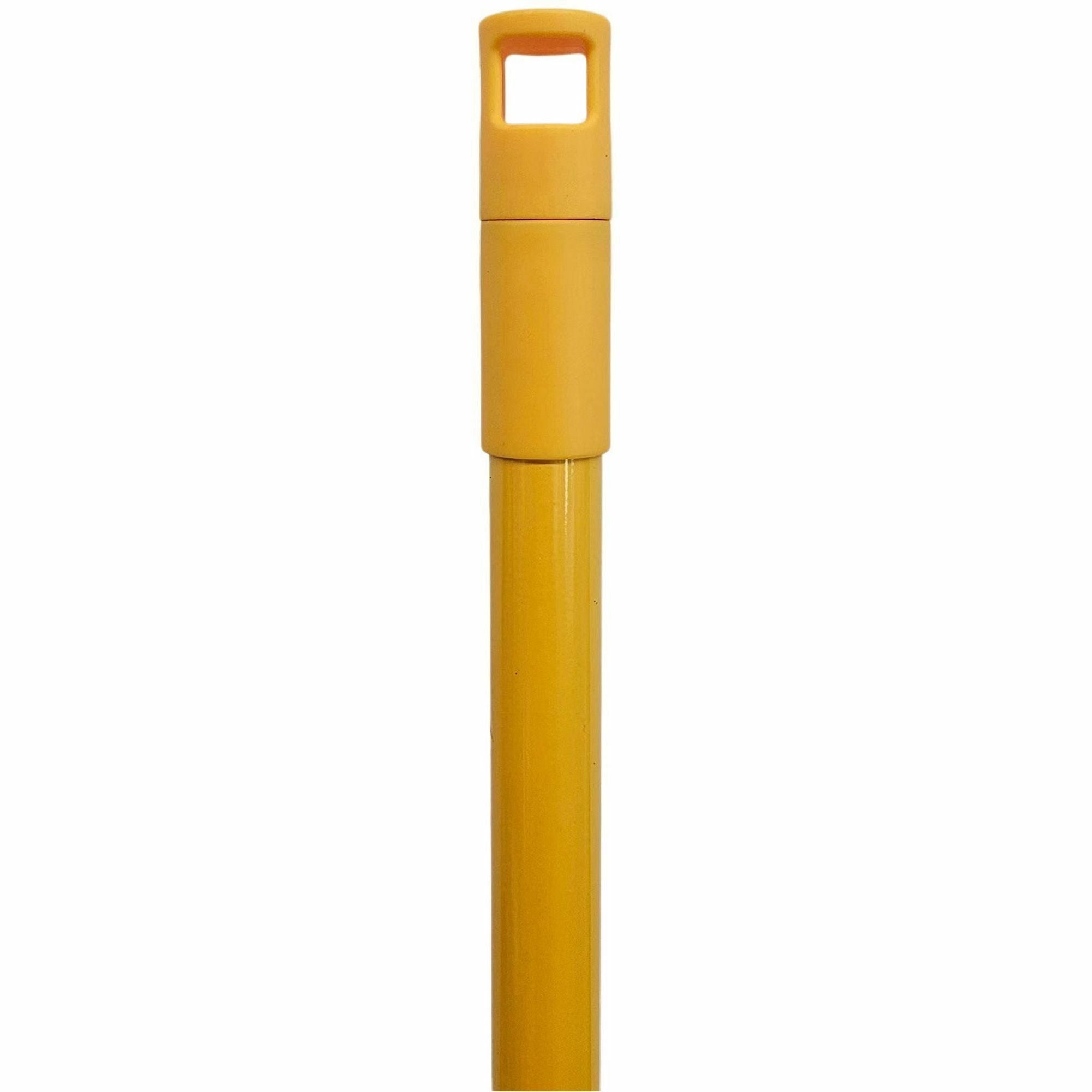Genuine Joe Value Plus Plunger - 5.75" Cup Diameter - 23" Length - Yellow - Toilet, Drain, Pipe - 