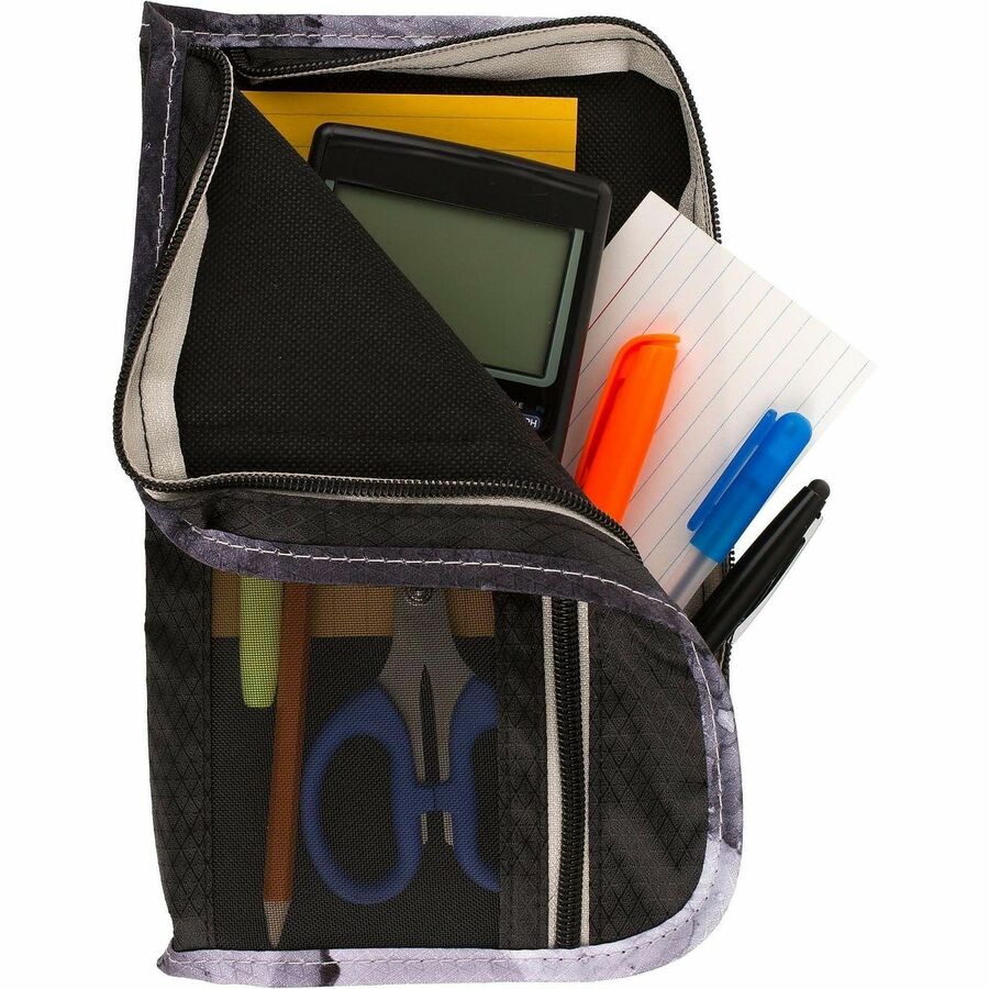 Five Star Xpanz Carrying Case (Pouch) Pencil, Pen, Supplies - Assorted - Puncture Resistant - 1 Each