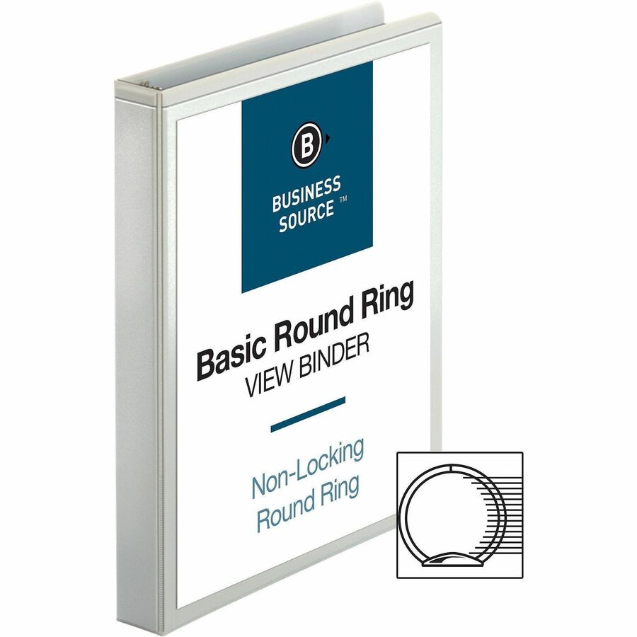 Business Source Round-ring View Binder