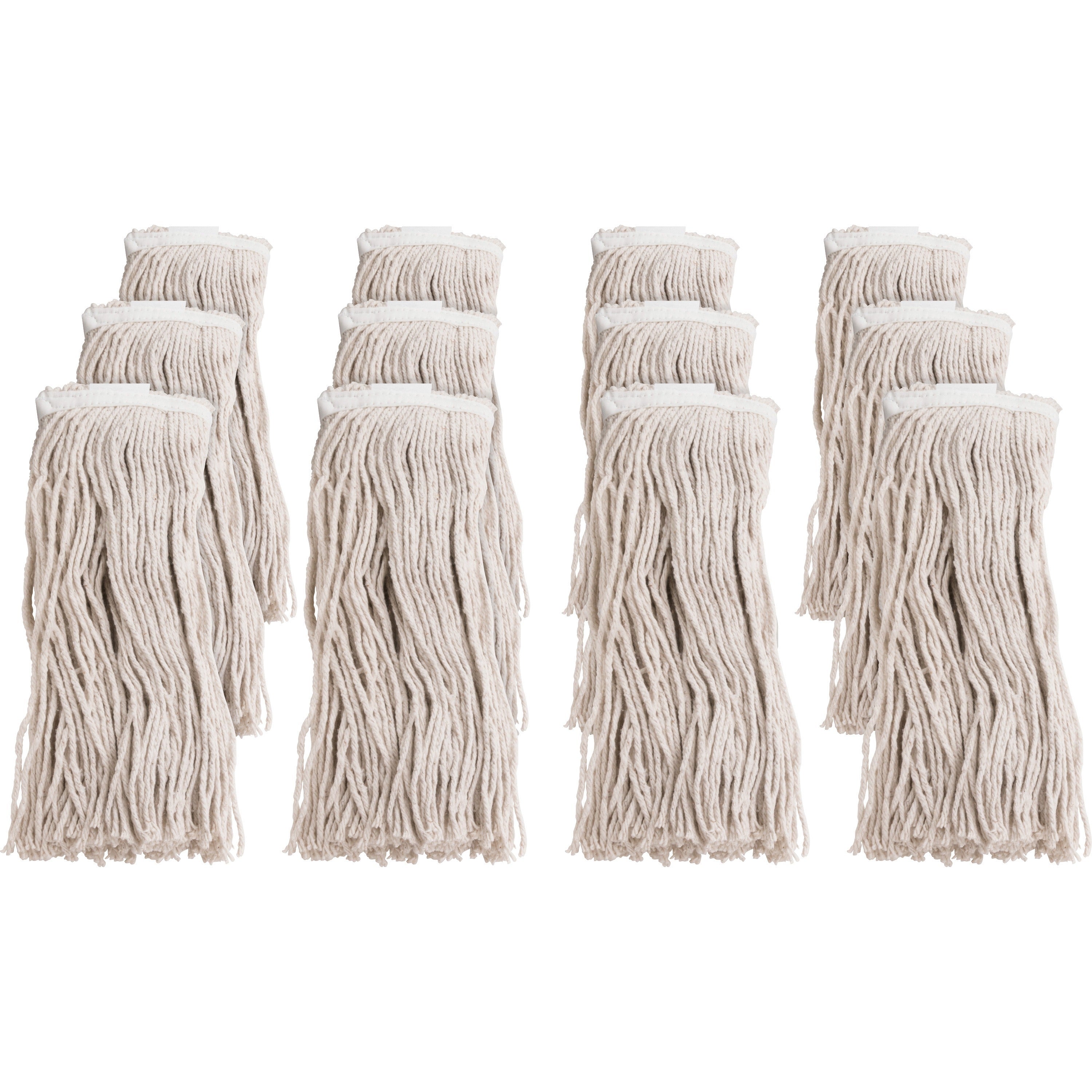 genuine-joe-cotton-blend-mop-refill-rayon-cotton-fiber-polyester-fiber-12-carton_gjo48260ct - 1